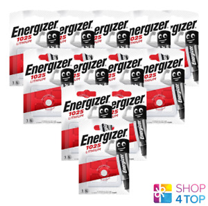 12 Energizer CR1025 Lithium Battery 3V Cell Coin Button Exp 2030 New