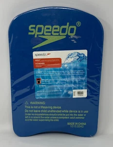 Speedo Fitness Adult Kickboard BRAND NEW Blue for Training Durable EVA SEALED - Picture 1 of 24