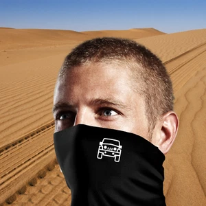 Jeep Hals Gamasche Gesichtsmaske Gesichtsabdeckung waschbar atmungsaktiv - Einheitsgröße - Bild 1 von 4
