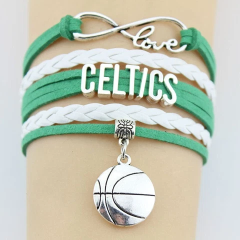 Boston Celtics Love Charm Bracelet Cover
