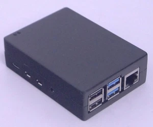 Raspberry Pi 4 Model B 4GB Vilros Aluminum case + 32GB mSD - Afbeelding 1 van 8