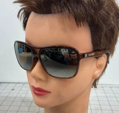 Gafas de sol Vuarnet Px 5003 caparazón de tortuga marrón degradado lente espejo Francia Unis Foto 1 de 4