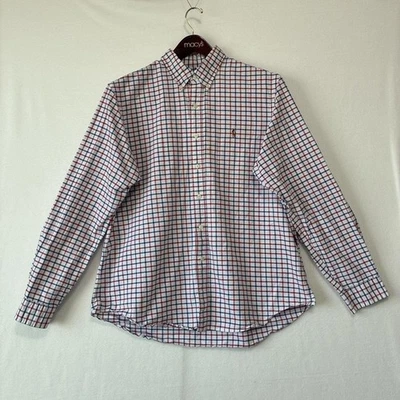 Ralph Lauren Camisa Hombre Cuadros Azul Blanco y Rojo XL Foto 1 de 4