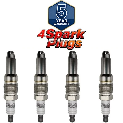 Set of 4 Motorcraft Platinum Spark Plugs SP-515 For Ford F150 5.4L PZH14F SP546 - Image 1 of 4