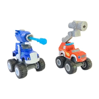 Blaze and the Monster Machines Cannon Blast Crusher & Blaze Trucks FREE UK POST - Image 1 of 4