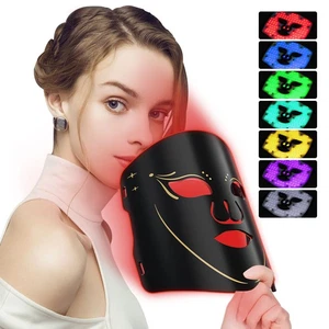 Red Light Therapy Mask for Face,7 Colors LED Face Mask Light Therapy Body Beauty - Picture 1 of 10