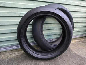 MICHELIN Power Performance Slick Tyre Set- 120/70/17 & 200/55/17 M/C - Picture 1 of 12