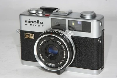 Minolta HI-MATIC F Sucherkamera #1220556 “ TOP “ mit 2,7/38mm Rokkor - Bild 1 von 4