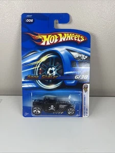 Hot Wheels 2006 First Editions BONE SHAKER Black 6/38 HC7 - Picture 1 of 3