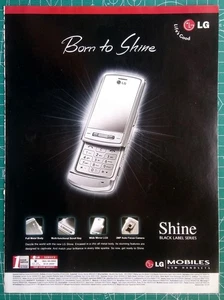 2007 Magazine ADVERTISEMENT Print LG GSM 2M Mobile Cell Phone Cellphone AD - Picture 1 of 1