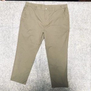 Jack Archer Pants Mens Fits 39x27 Olive Green Performance Dress Trousers - Picture 1 of 7
