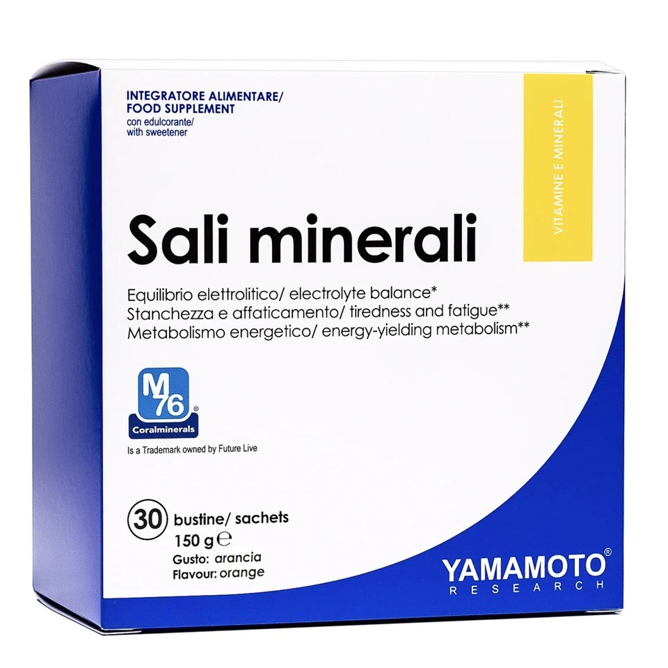 YAMAMOTO SALI MINERALI 30 BUSTINE Arancia - Immagine 1 di 1