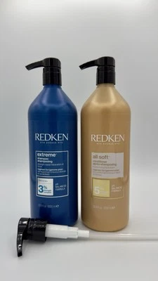 Redken Pumps x 2 For 1000ml Backwash Bottles - Image 1 of 2