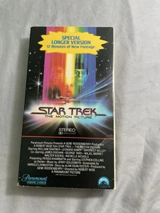 Star Trek: The Motion Picture Special Longer Version VHS - Picture 1 of 5