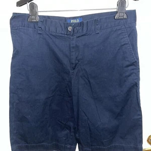 Polo Ralph Lauren uomo taglia 20 blu CASUAL SHORTS - Foto 1 di 4