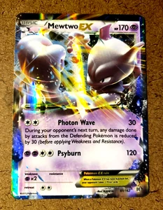 2015 Pokemon TCG MEWTWO EX (61) XY-BREAKTHROUGH BKT REVERSE HOLO ULTRA RARO! ¡NP! - Imagen 1 de 14
