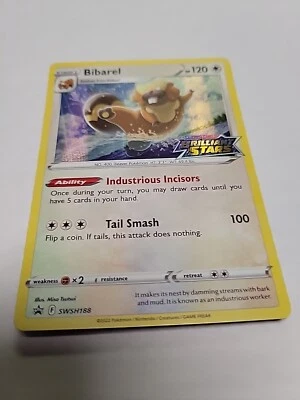 Bibarel SWSH188 SWSH: Sword & Shield Promo Cards Holo - Image 1 of 2