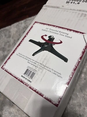 "Soporte giratorio para árbol de Navidad interior 24""" Foto 1 de 4