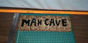 Man Cave Resin Sign Decorative Hobby Lobby - Picture 1 of 3