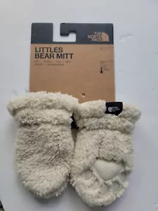 The North Face Kids Littles Bear Winter Mitten Bleached Sand XS $25 - Picture 1 of 6