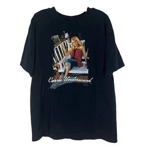 Carrie Underwood Tour Concert Tshirt Womens Large Black Live 2006 - Picture 1 of 8