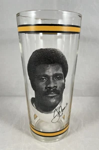 Vintage Pittsburgh Steelers 1976 Mean Joe Greene MSA Arby's Collection Glass - Picture 1 of 10