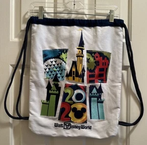 Disney Parks Walt Disney World 2020 Kordelzug Cinch Bag Rucksack Neu ohne Etikett - Bild 1 von 4