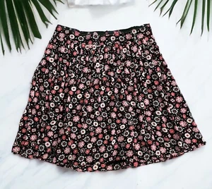 Kate Spade New York $ 248 niedrig gebunden plissierter Mini Casa Flora Blumenrock Größe 12 - Bild 1 von 5