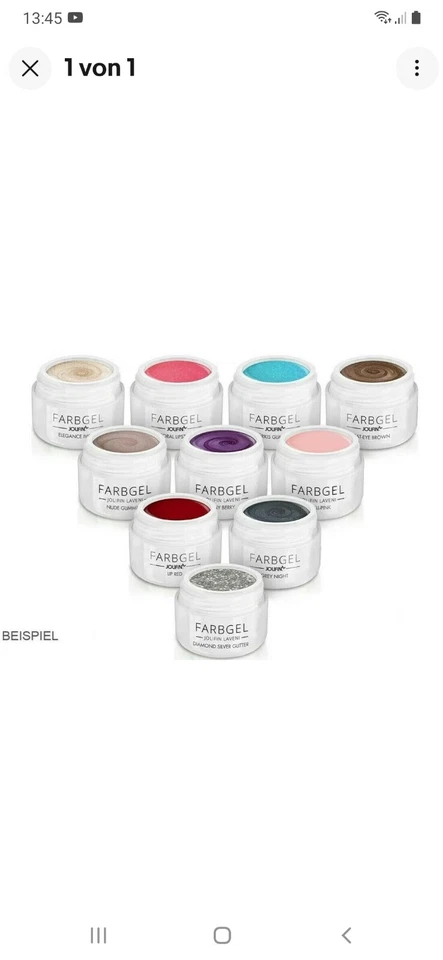 Jolifin LAVENI Farbgel Surprise Set 10x5 ml 💅 zufällig ausgewählte Farben Neu  - Bild 1 von 1