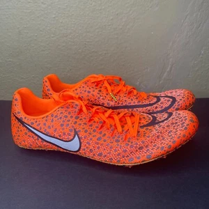 New Nike Zoom Ja Fly 4 Electric Pack Men's Size 9 Track Spikes Orange FV2324-900 - Picture 1 of 10