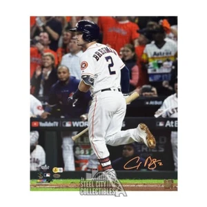 Alex Bregman Autographed Houston 16x20 Baseball Photo - BAS (Trot) - Picture 1 of 1