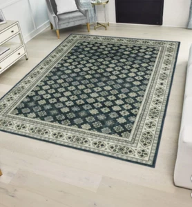 Wyatt & Ash Machine Washable Indoor Area Rug, Beatrice 5ft 3in x 7ft 5in - NEW - Picture 1 of 11