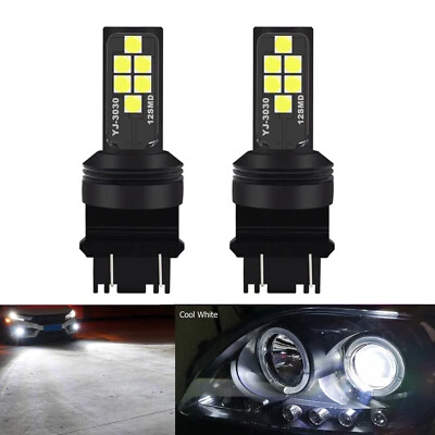 A1 AUTO 2x 3157 4057 4157 LED Bulbs 3030 SMD Driving Daytime Running Light DRL - Image 1 of 4