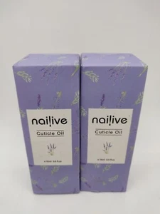 (2) Nailive Nail Cuticle Oil Jojoba Cutical Essence Nails Oil Healing Lavender - Picture 1 of 5