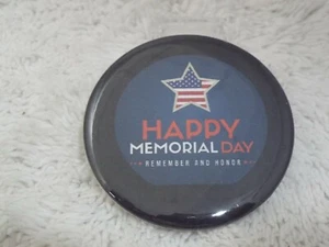 Memorial Day ~ 2-1/4" Button Pinback Pin (A52) - Picture 1 of 2