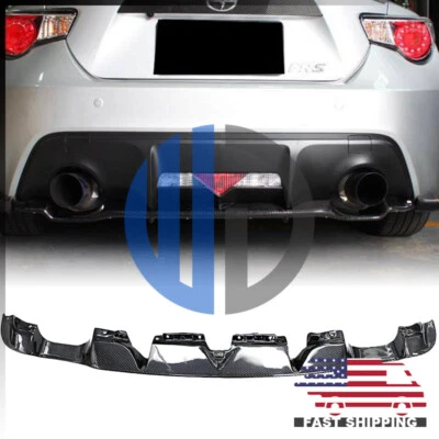 适用于 2012 - 2021 Scion FR-S Subaru BRZ 丰田 FT-86 OE 碳后扩散器唇 — 第 1/4 张图片