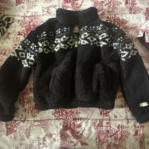 Levi's Little Girls Meet and Greet Sherpa Half-Zip Sweatshirt Size 5-6 - Picture 1 of 3