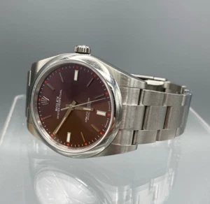 Rolex Oyster Perpetual Red Grape - 114300 - Picture 1 of 11