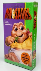 1991 Dinosaurs “I’m The Baby” VHS Tape 1612 Disney SEALED Funniest Adventures - Picture 1 of 7