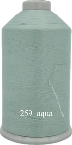 Aqua Wooly Nylon Thread - 10,000 yds - Picture 1 of 1