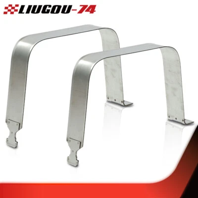 2X Fuel Tank Straps Fit For 1999-2019 Chevy Silverado GMC Sierra 1500 2500 3500 - Изображение 1 из 4