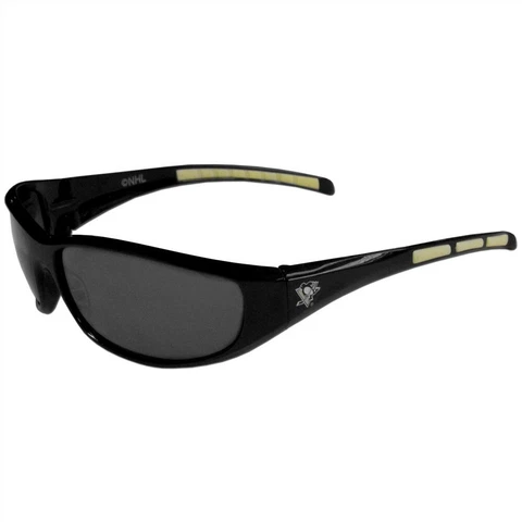 Pittsburgh Penguins Wrap Sunglasses Sports NHL Shades Hockey Glasses Fan Team Cover
