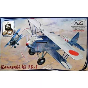 Scale Model Aircraft Biplane 1:72 Avis 72005 Kawasaki Ki-10-I WWII Japan fighter - Picture 1 of 24