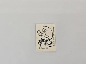 FOLIE HPF D Fußballschlümpfe Emblem 1988, ORI GUT - Bild 1 von 2