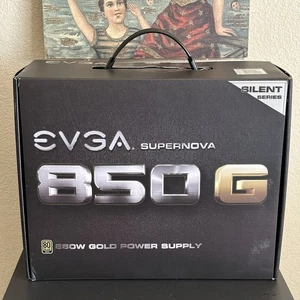EVGA SuperNOVA 850 G 220-GS-0850 80+ GOLD 850W Fully Modular Power Supply PSU - Afbeelding 1 van 13