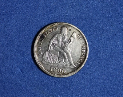 Liberty Seated 1890- One Dime #P30141 - Image 1 of 2