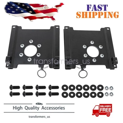 Seat Swivel Base Bracket Left+Right For Ford Econoline E150 E250 E350 E450 97-24 - Image 1 of 4