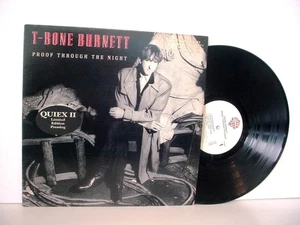 T-BONE BURNETT Proof Through The Night PROMO Audiophile QUIEX II 1983 WB 23921 - Imagen 1 de 5