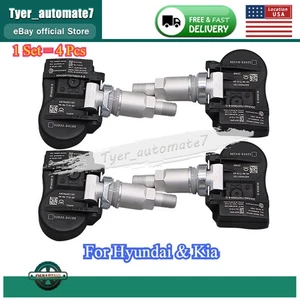 Set of 4 52933-D4100 Tire Pressure Monitor Sensor for Hyundai KIA TPMS sensor US - Picture 1 of 12