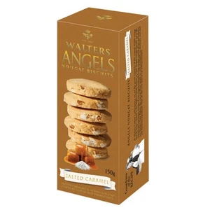 NEW Walters Angels Honey Nougat Biscuits Salted Caramel 150g - Picture 1 of 1